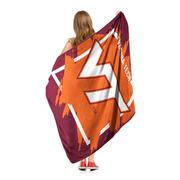 Virginia Tech Northwest Dimensional Micro Raschel Throw